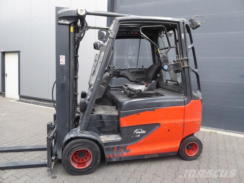 Linde E35HL-01 Elektromos targoncák