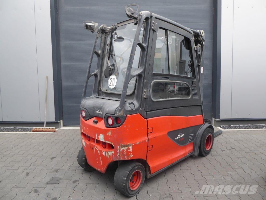 Linde E35HL-01 Elektromos targoncák