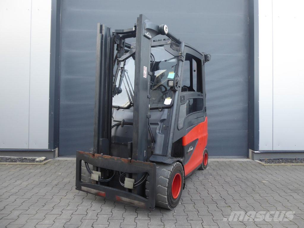 Linde E35HL-01 电动叉车
