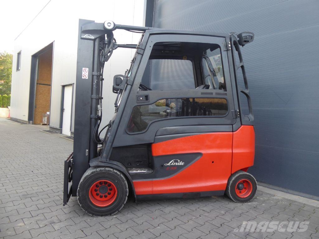 Linde E35HL-01 电动叉车