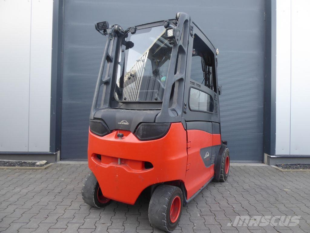 Linde E35HL-01 电动叉车