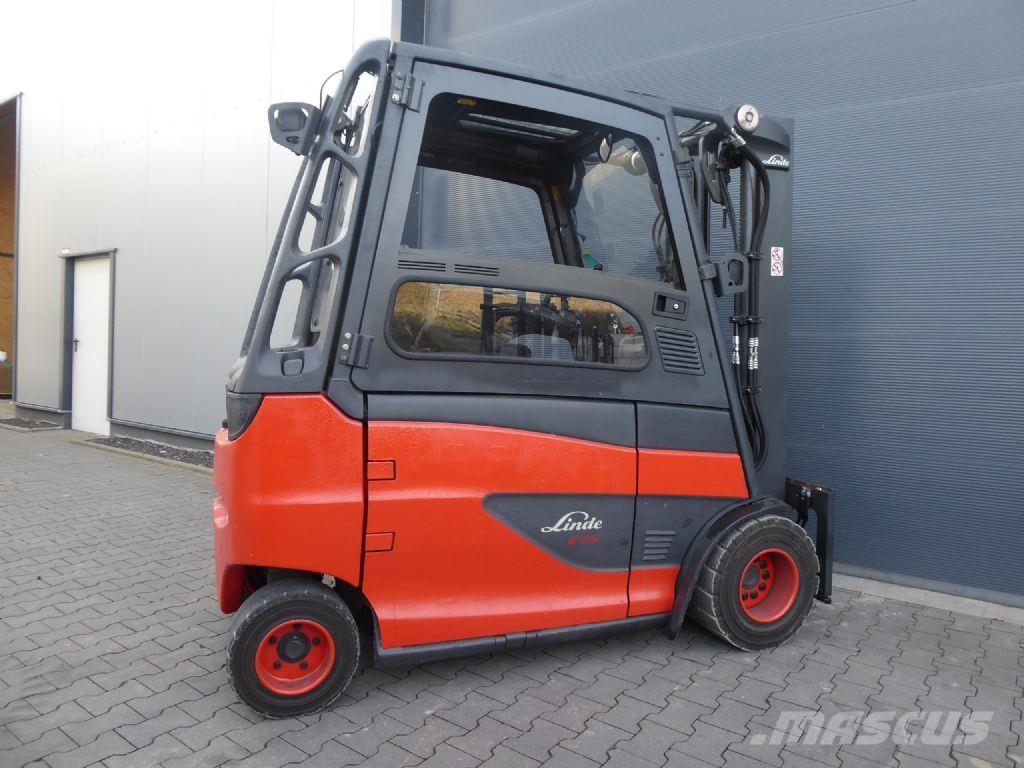 Linde E35HL-01 电动叉车