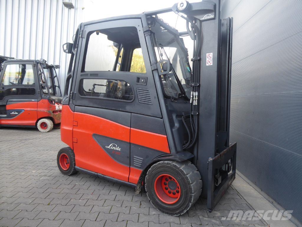 Linde E35HL-01 电动叉车