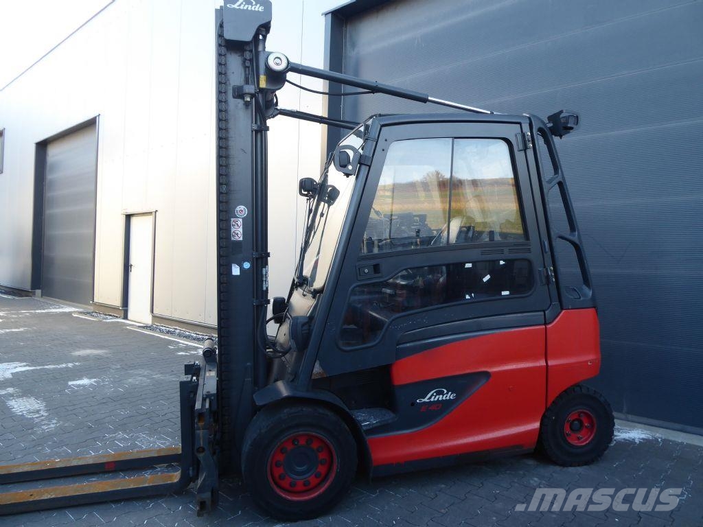 Linde E40H-01/600 Električni viljuškari