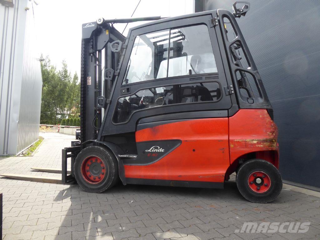 Linde E40HL-01/600 Електронавантажувачі