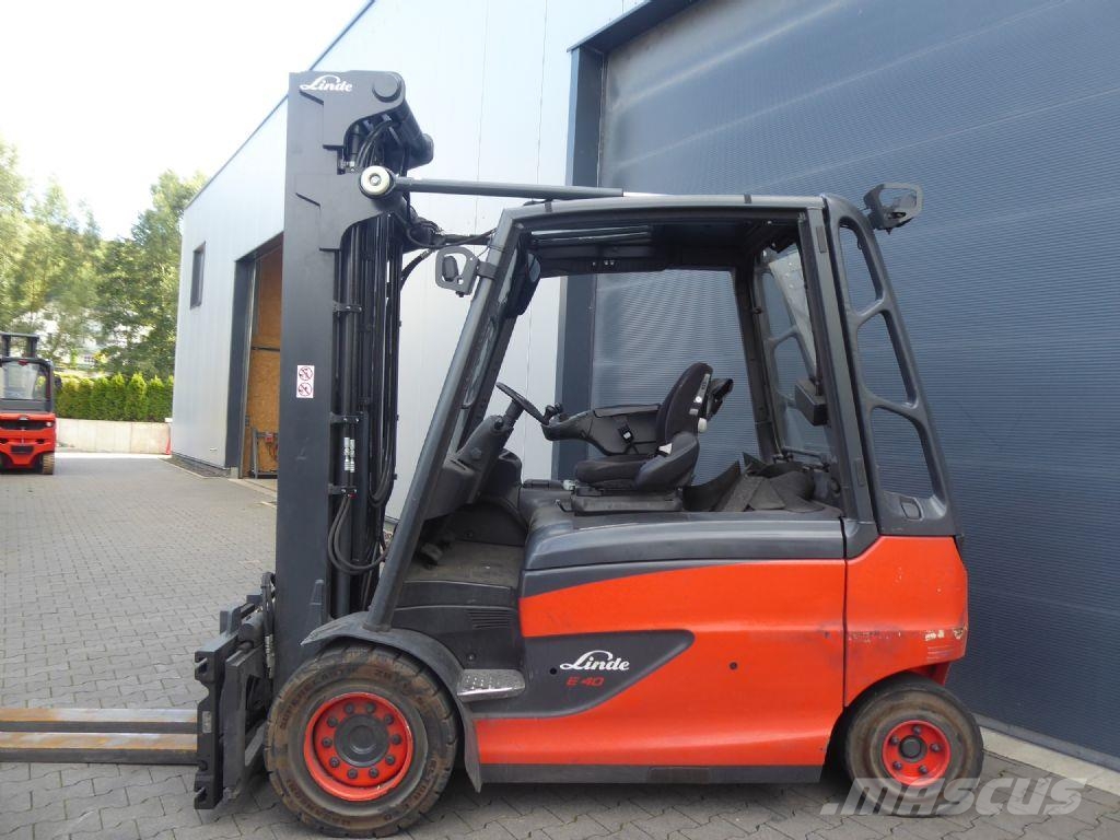 Linde E40HL-01/600 Elektromos targoncák