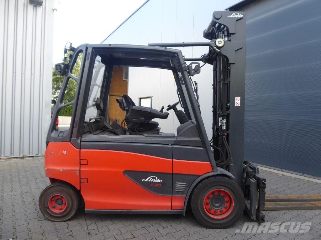 Linde E40HL-01/600 Elektromos targoncák