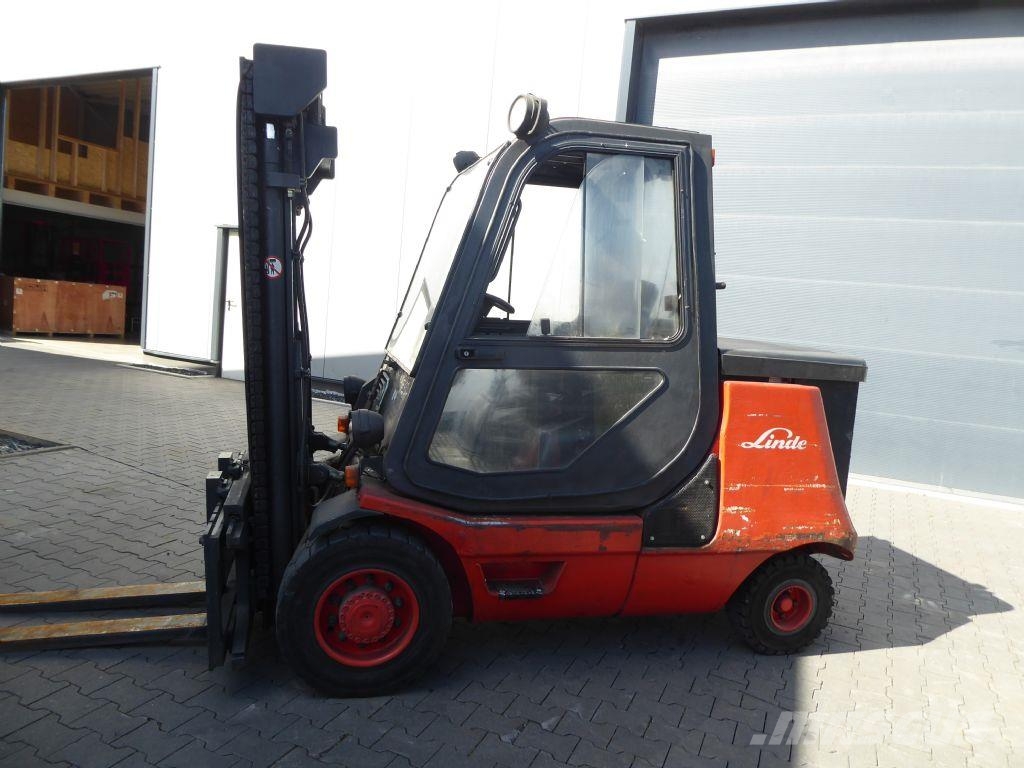 Linde E40P El gaffeltrucks