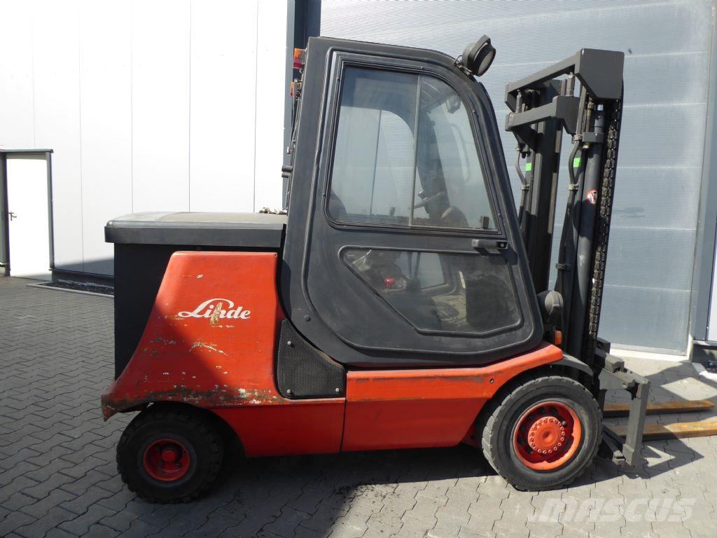 Linde E40P El gaffeltrucks