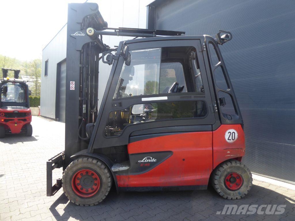 Linde E45HL-01/600 Electric forklifts