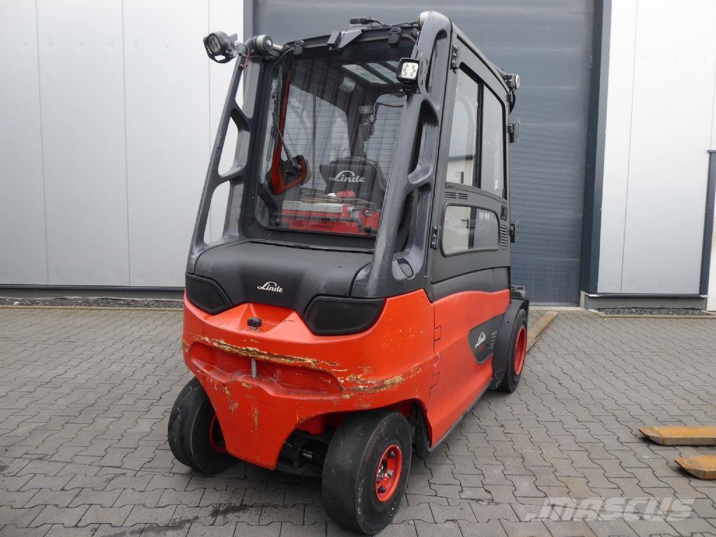 Linde E50HL-01 شاحنات ذات رافعات شوكية تعمل بالكهرباء