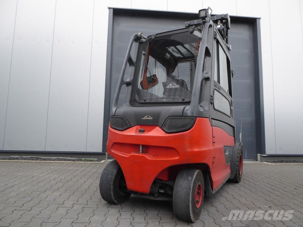 Linde E50HL-01 电动叉车