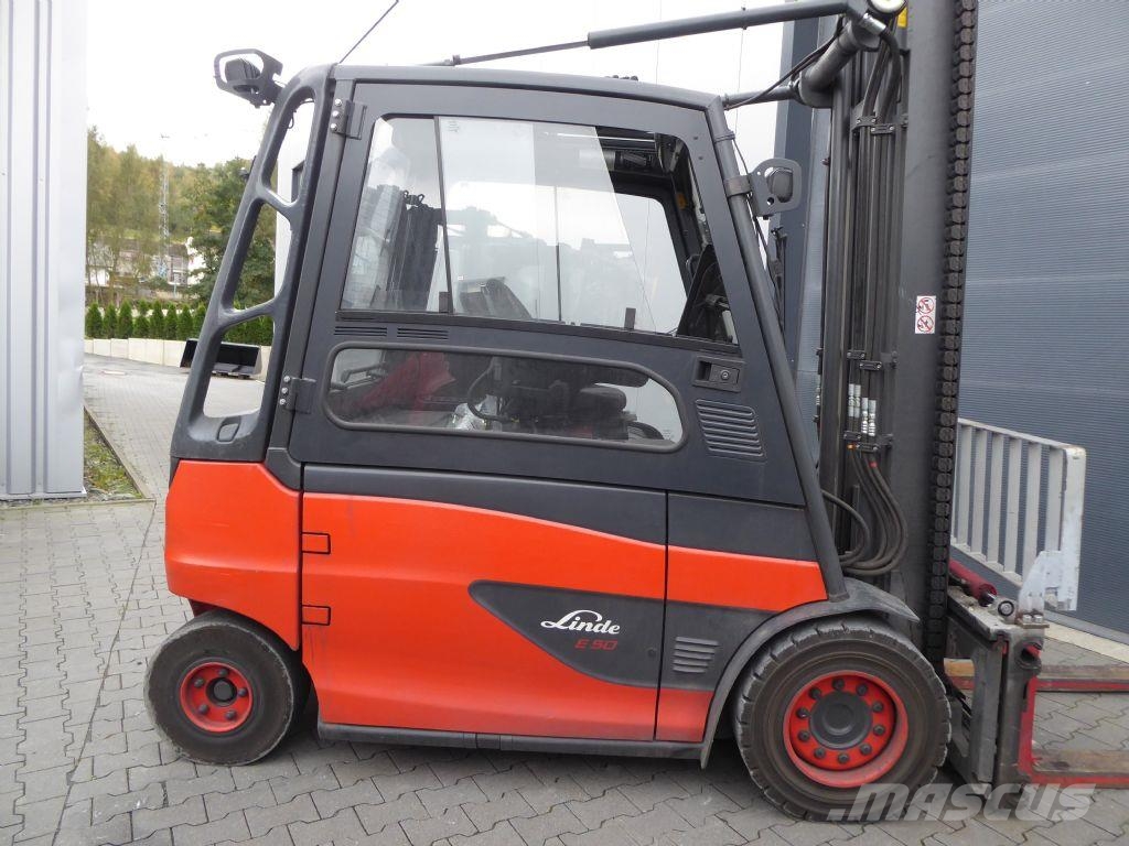 Linde E50HL-01 电动叉车
