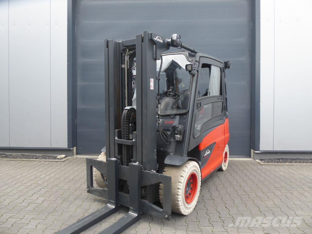 Linde E50L-01/600 Containerfähig Electric forklifts