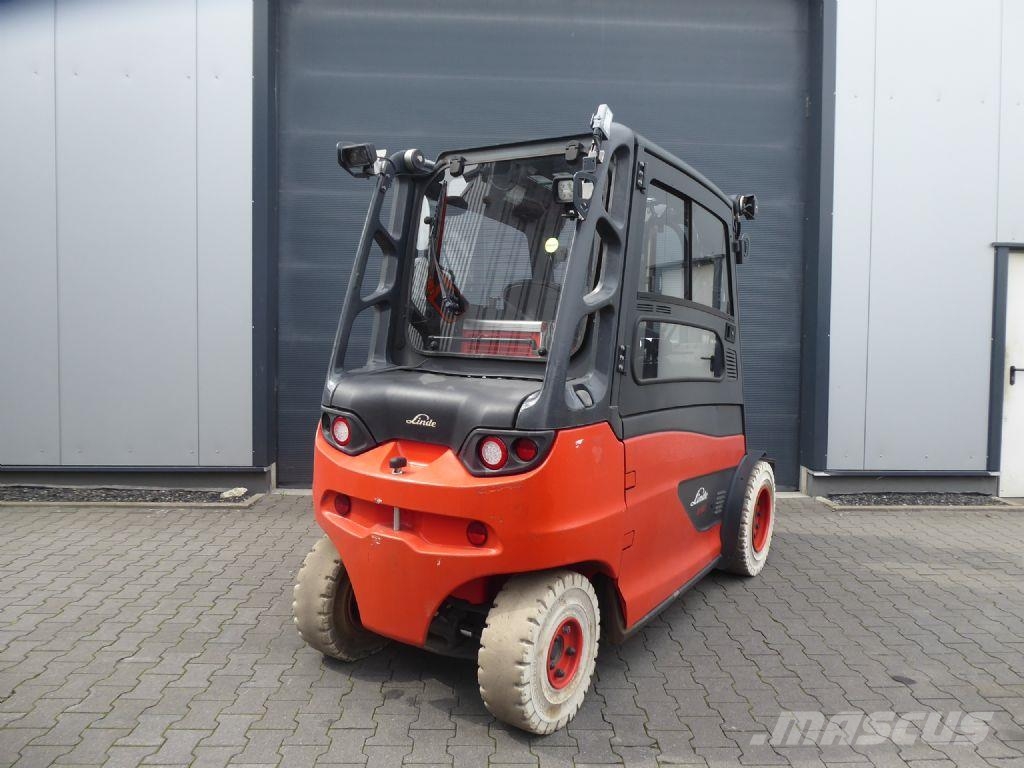 Linde E50L-01/600 Containerfähig Electric forklifts