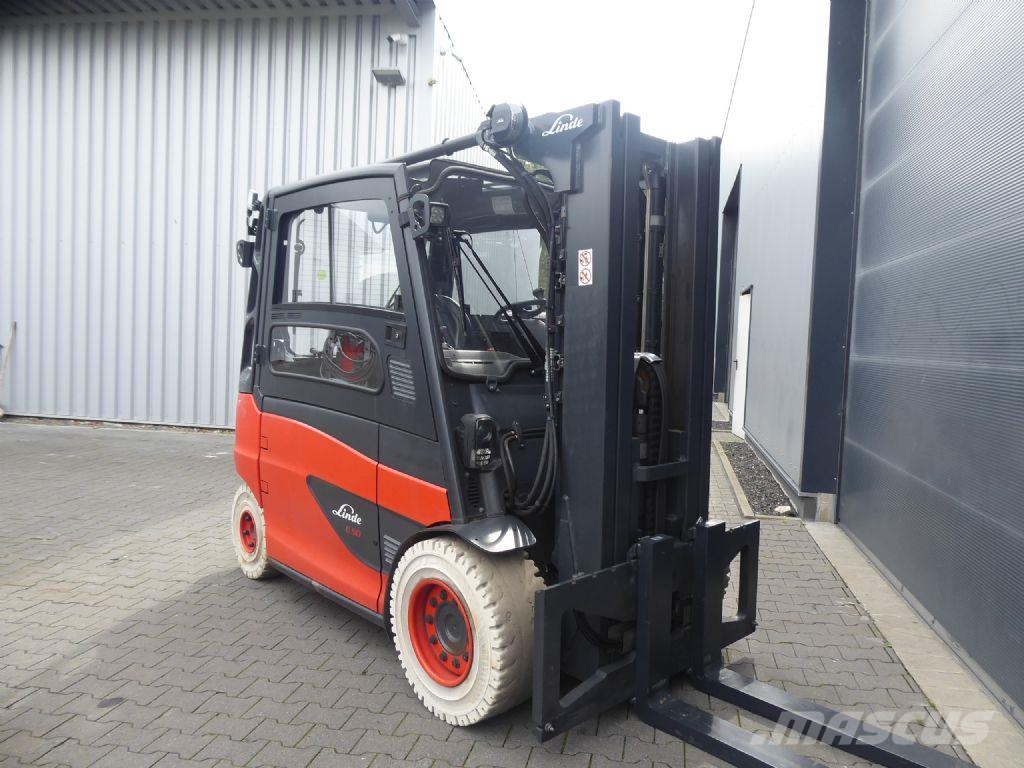 Linde E50L-01/600 Containerfähig Electric forklifts