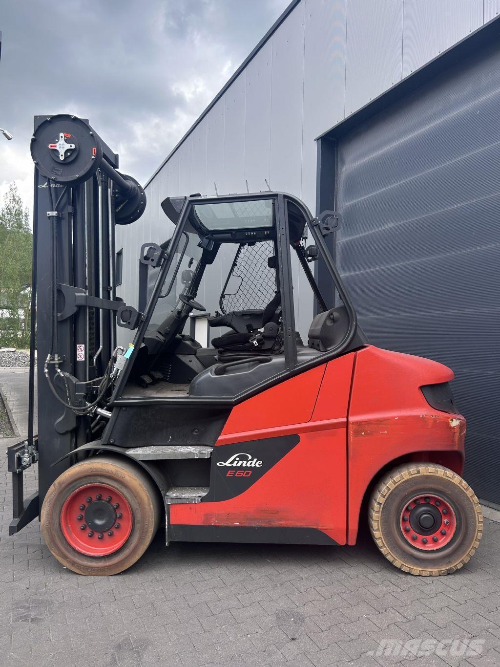 Linde E60-01 电动叉车