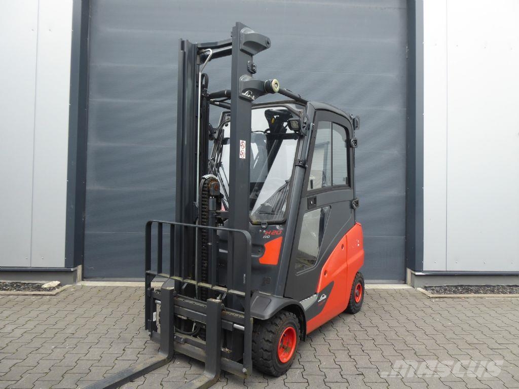 Linde H20D-01 Dyzeliniai krautuvai