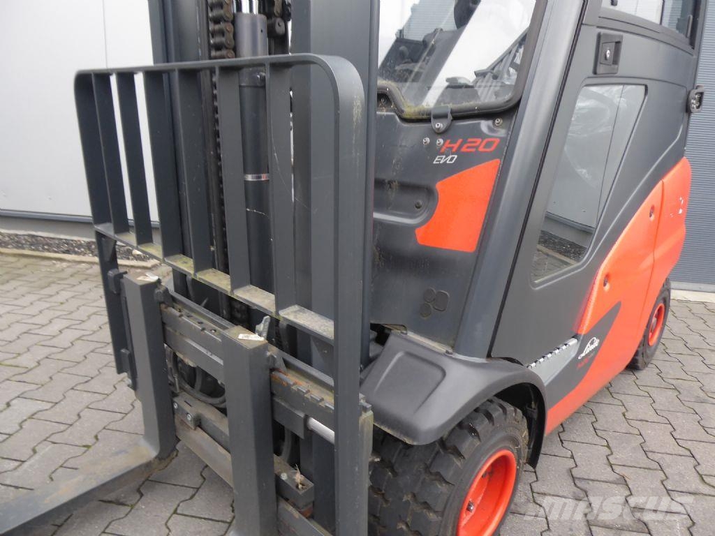 Linde H20D-01 Dyzeliniai krautuvai