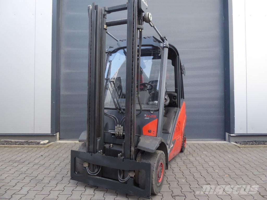 Linde H25D-02 디젤 지게차