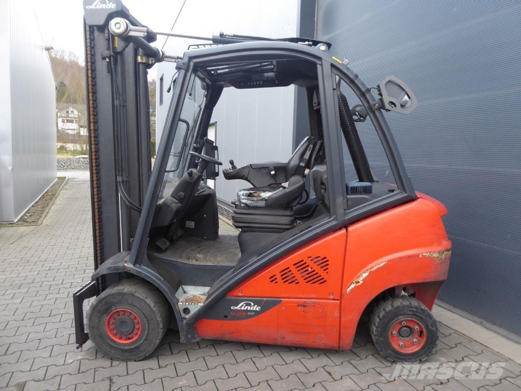 Linde H25D-02 디젤 지게차