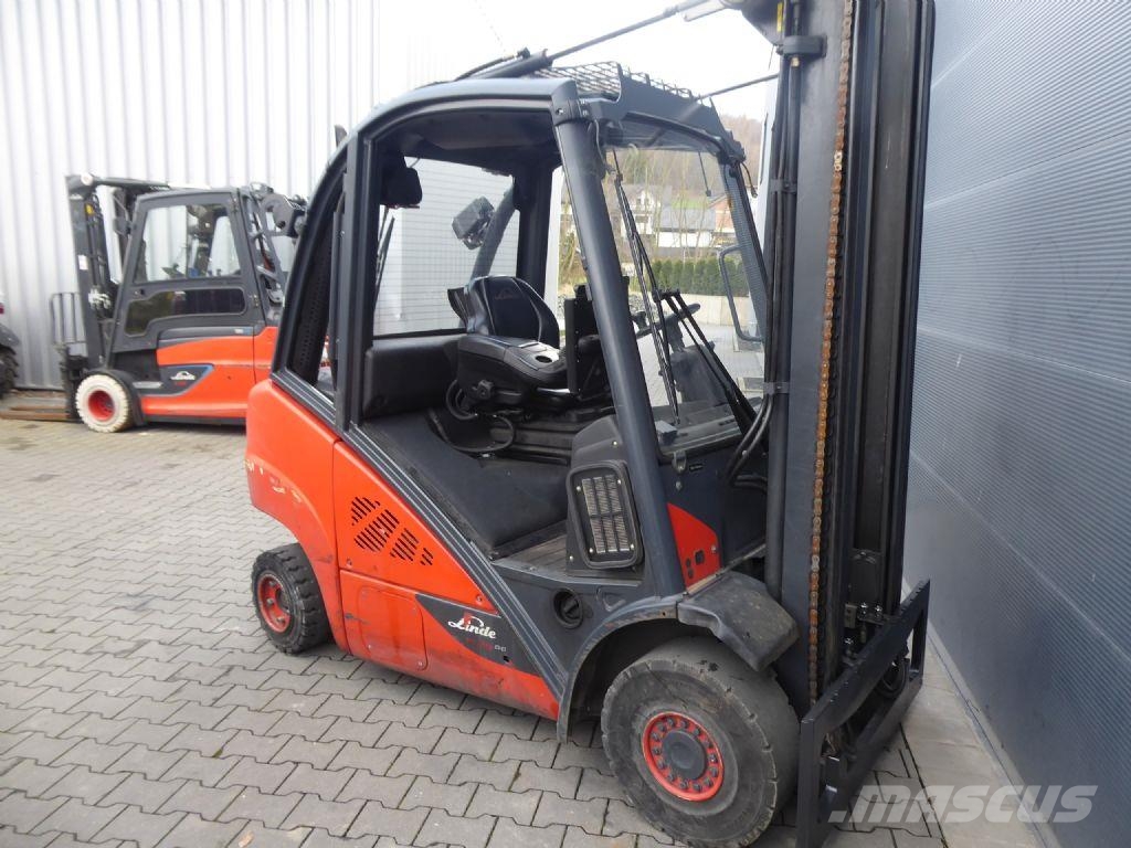 Linde H25D-02 디젤 지게차