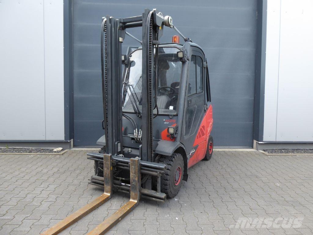 Linde H25D-02 Dieselmotviktstruckar