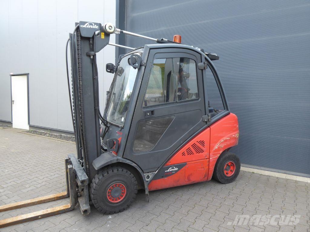 Linde H25D-02 Dieselmotviktstruckar