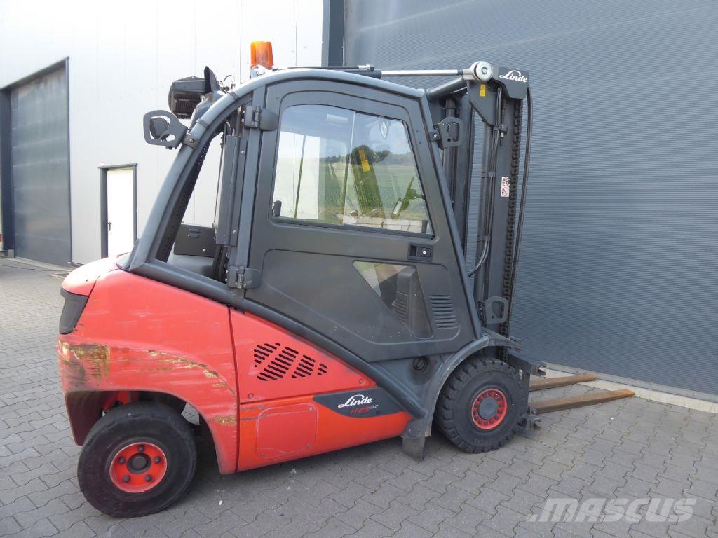 Linde H25D-02 Dieselmotviktstruckar