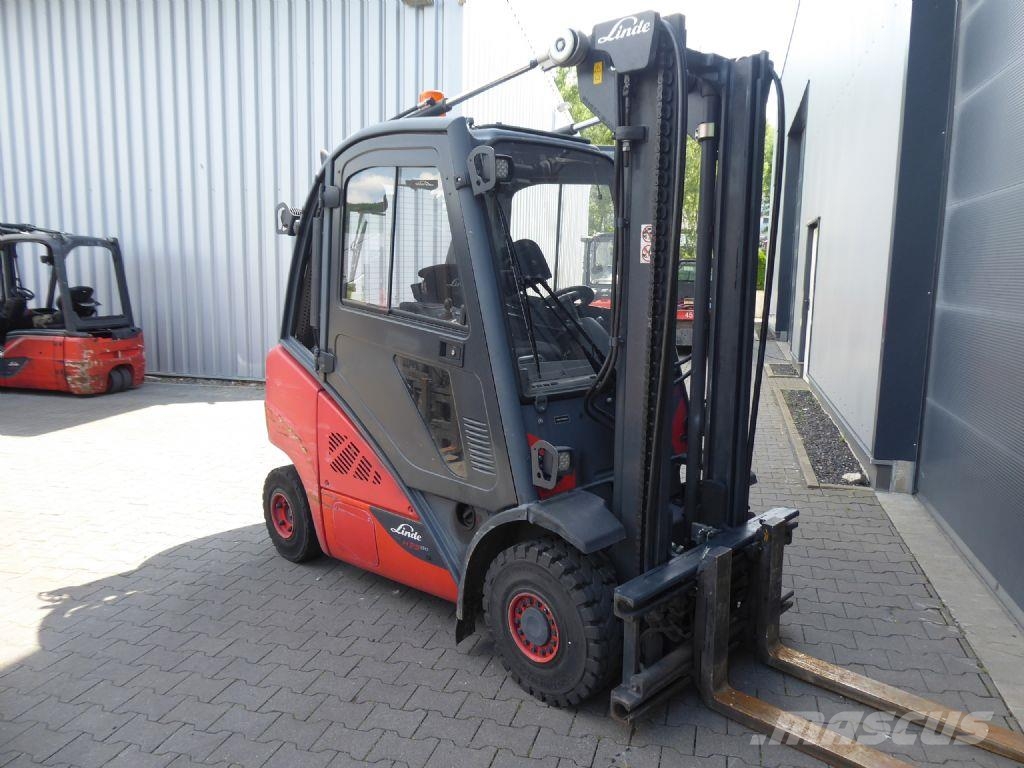 Linde H25D-02 Dieselmotviktstruckar