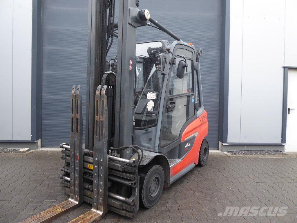 Linde H25T-01 Gasstapler