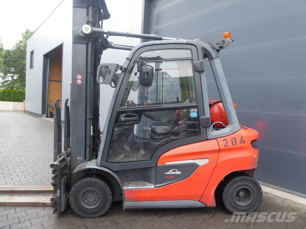 Linde H25T-01 Gasstapler