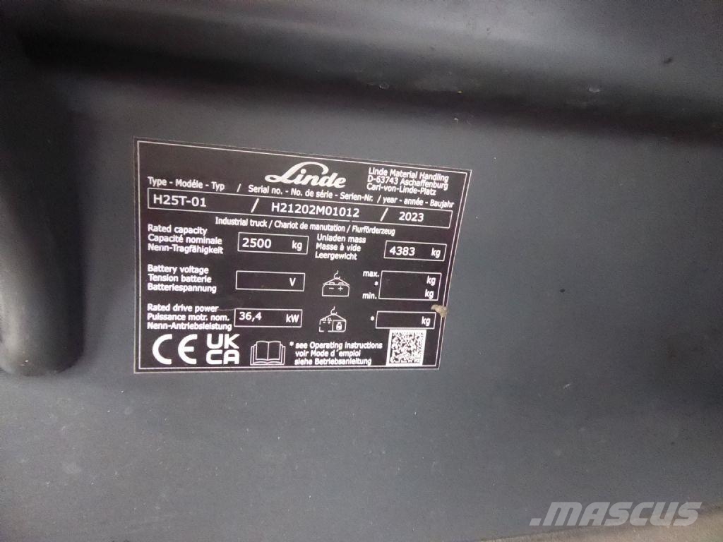 Linde H25T-01 Gasstapler