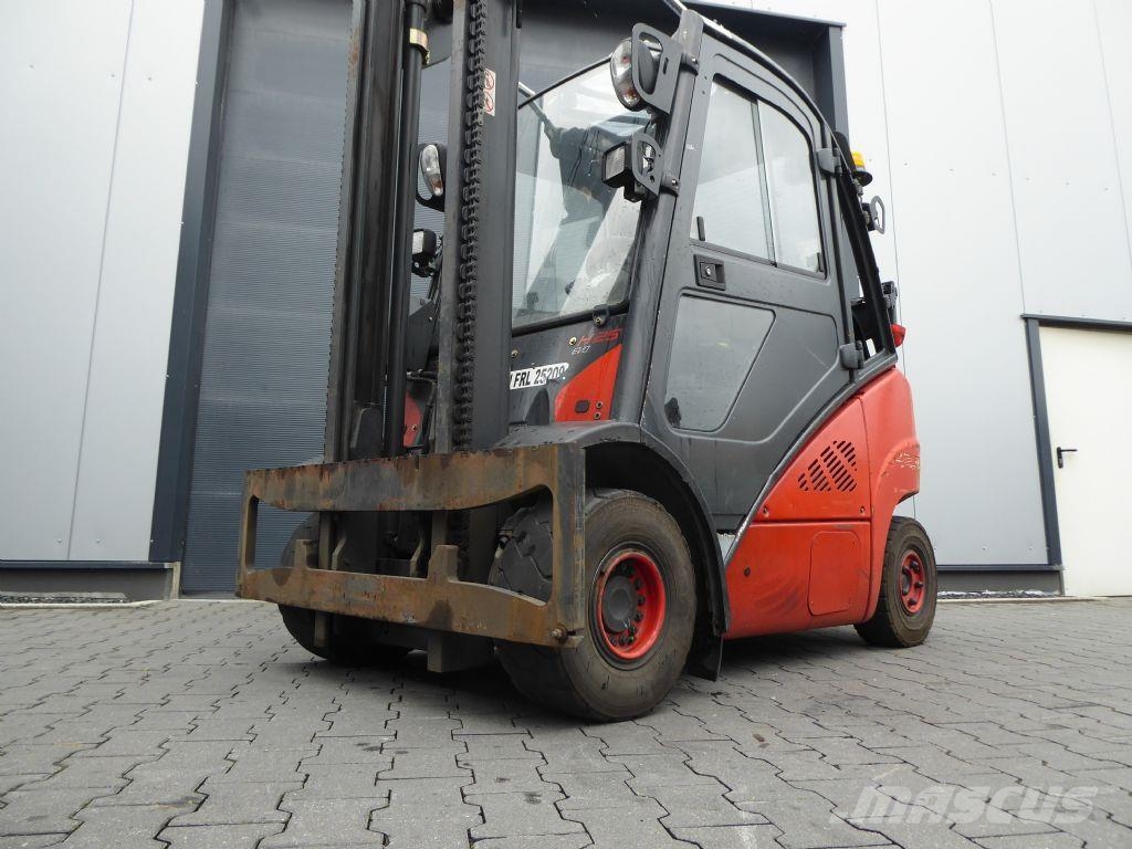 Linde H25T-02 شاحنات LPG