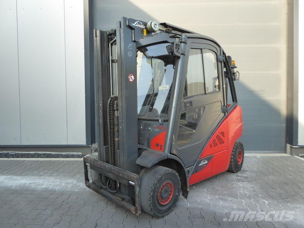 Linde H25T-02 LPG forklifts