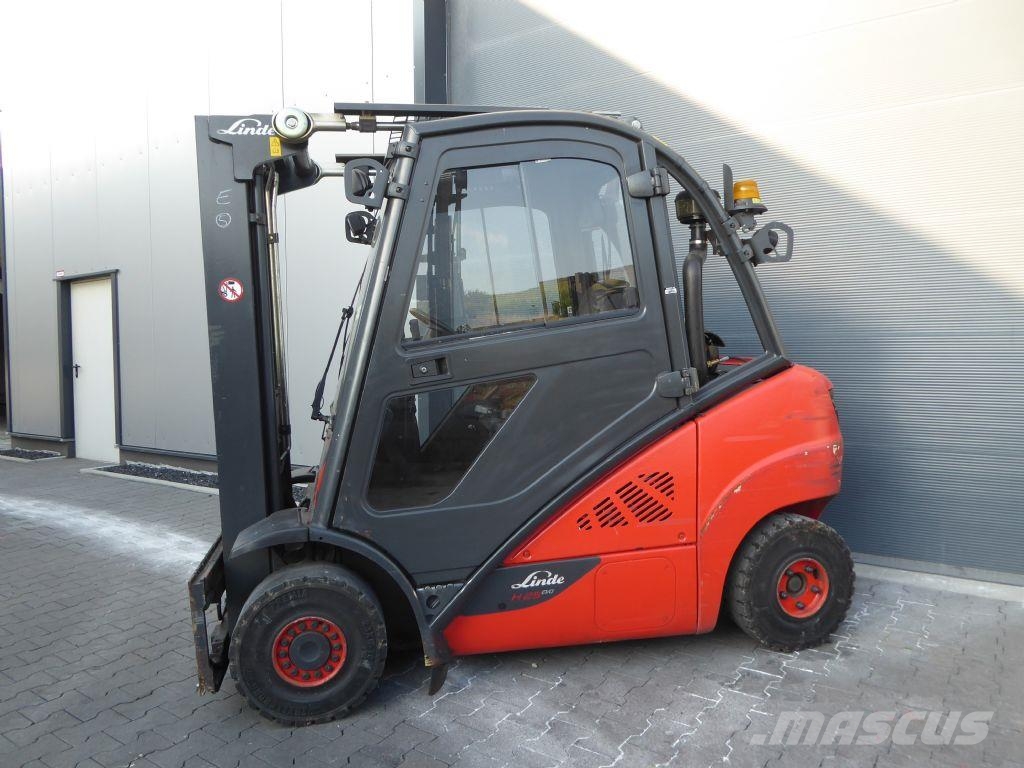 Linde H25T-02 LPG forklifts