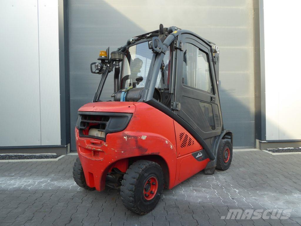 Linde H25T-02 LPG forklifts