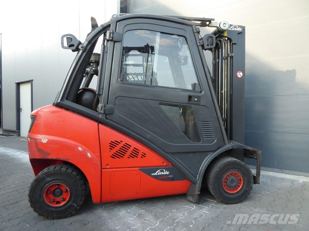 Linde H25T-02 LPG forklifts