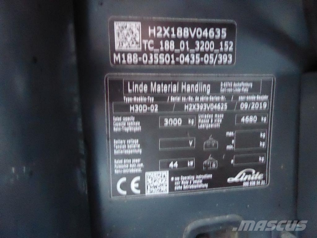 Linde H30D-02 شاحنات الديزل