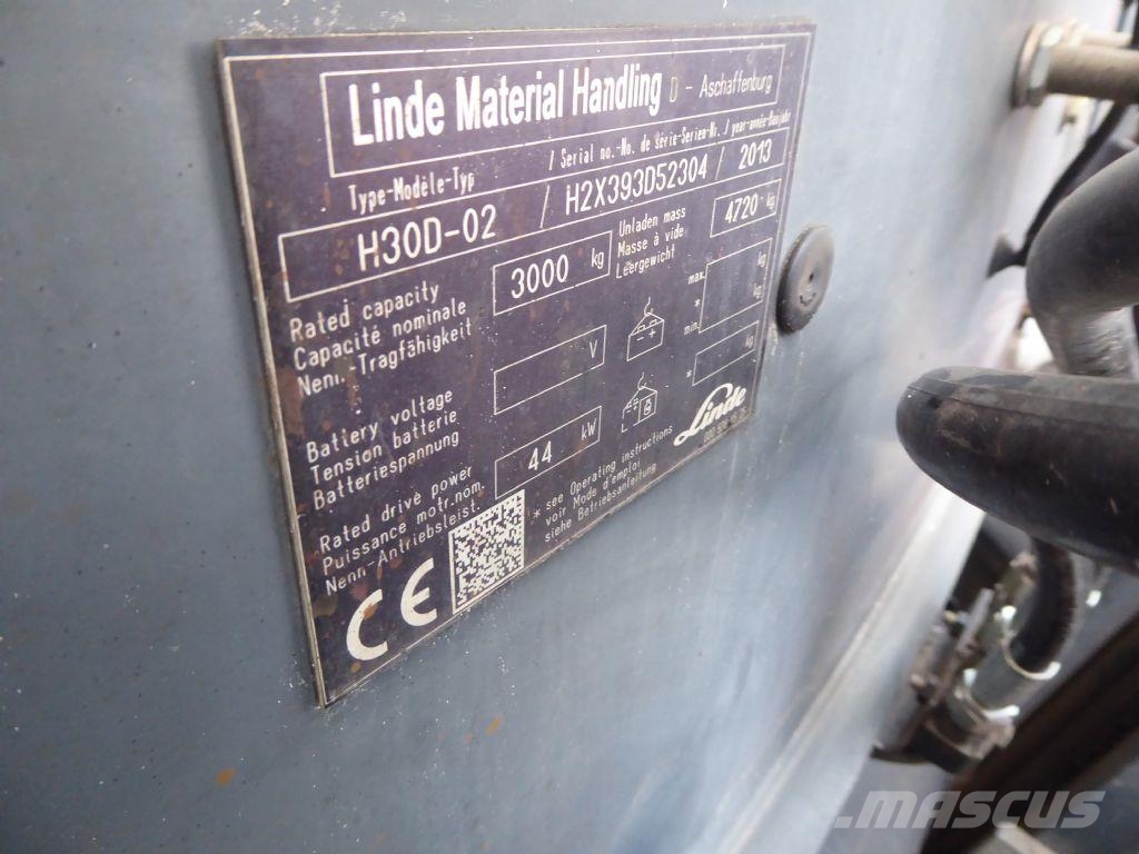 Linde H30D-02 شاحنات الديزل