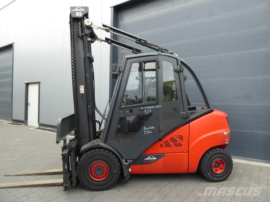 Linde H35D-02 디젤 지게차