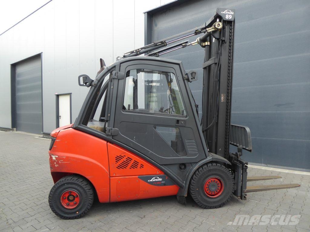 Linde H35D-02 디젤 지게차