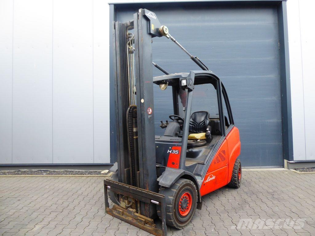 Linde H35T LPG forklifts
