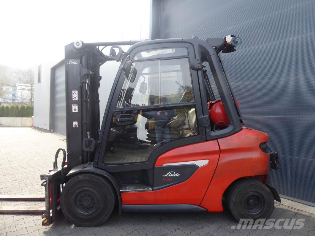 Linde H35T-01 شاحنات LPG