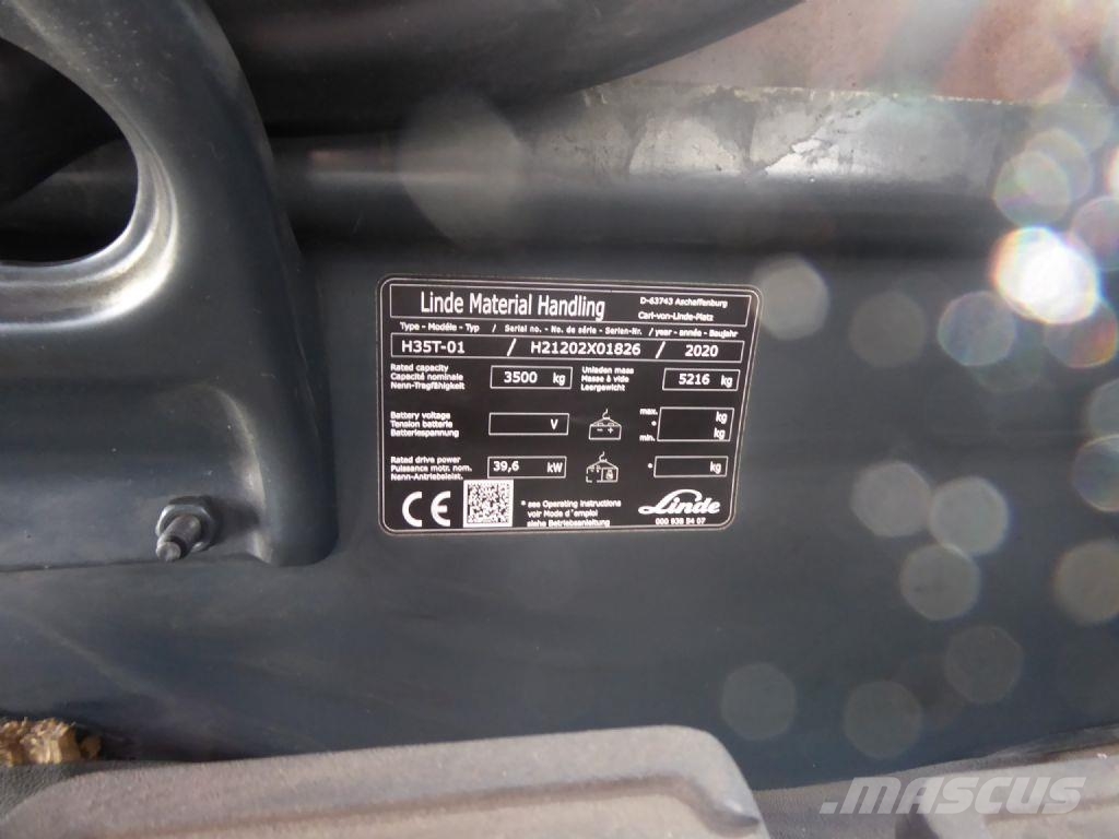 Linde H35T-01 شاحنات LPG