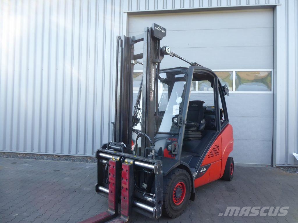 Linde H35T-02 Gázüzemű targoncák