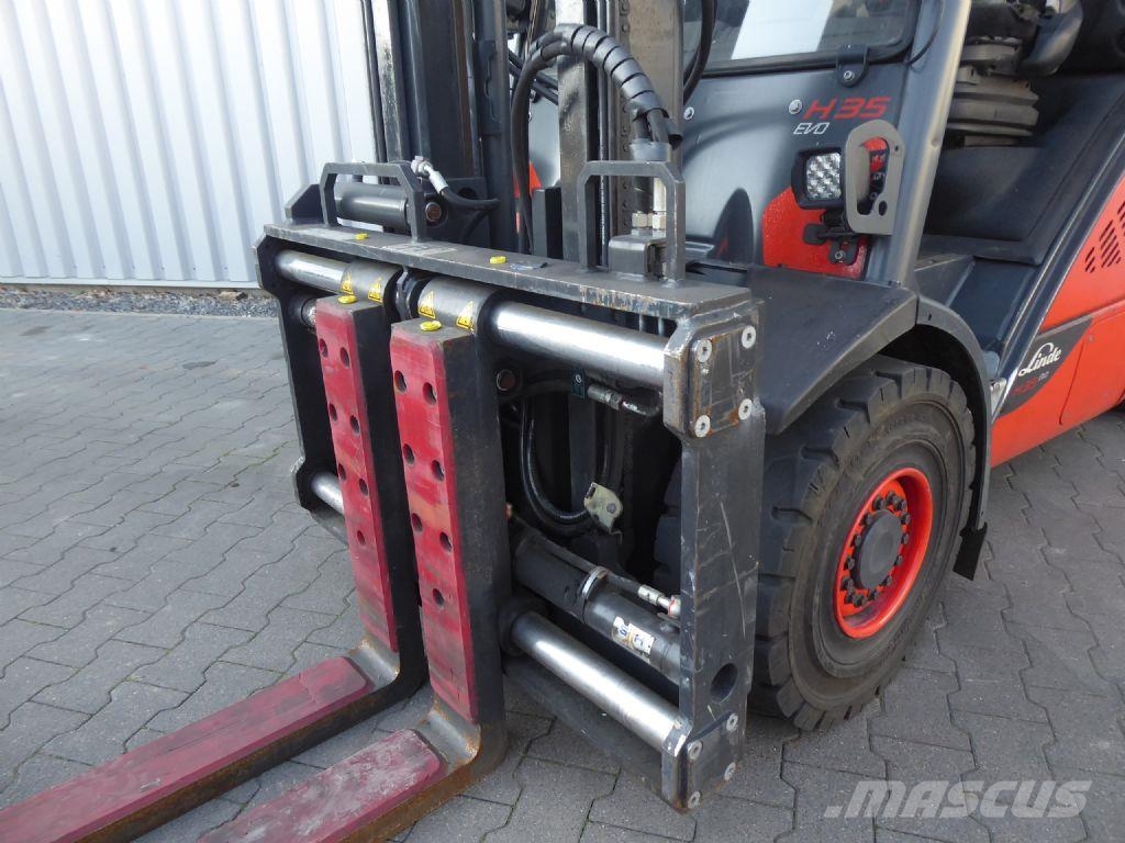 Linde H35T-02 Gázüzemű targoncák