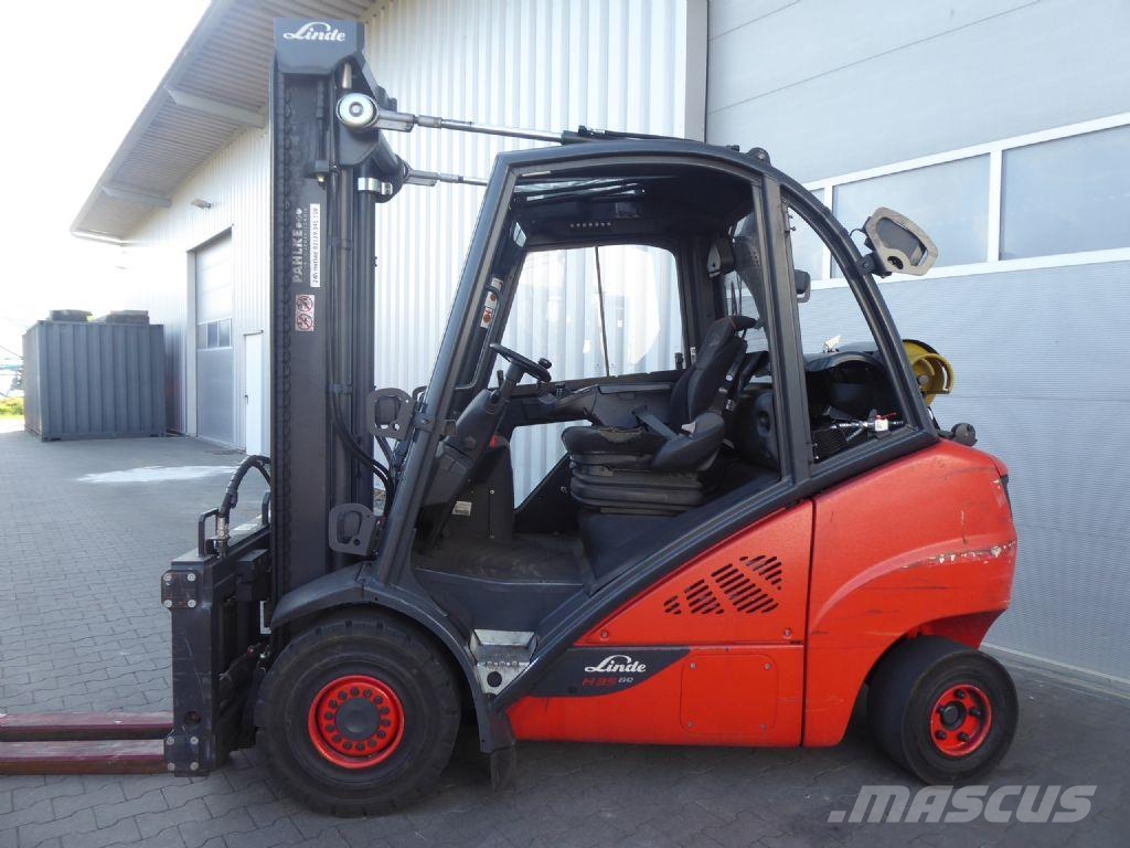 Linde H35T-02 Gázüzemű targoncák