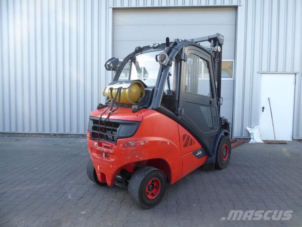 Linde H35T-02 Gázüzemű targoncák