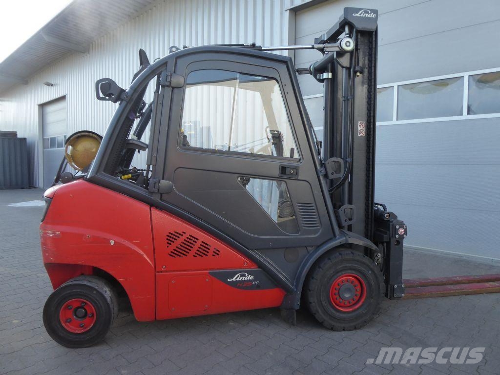 Linde H35T-02 Gázüzemű targoncák